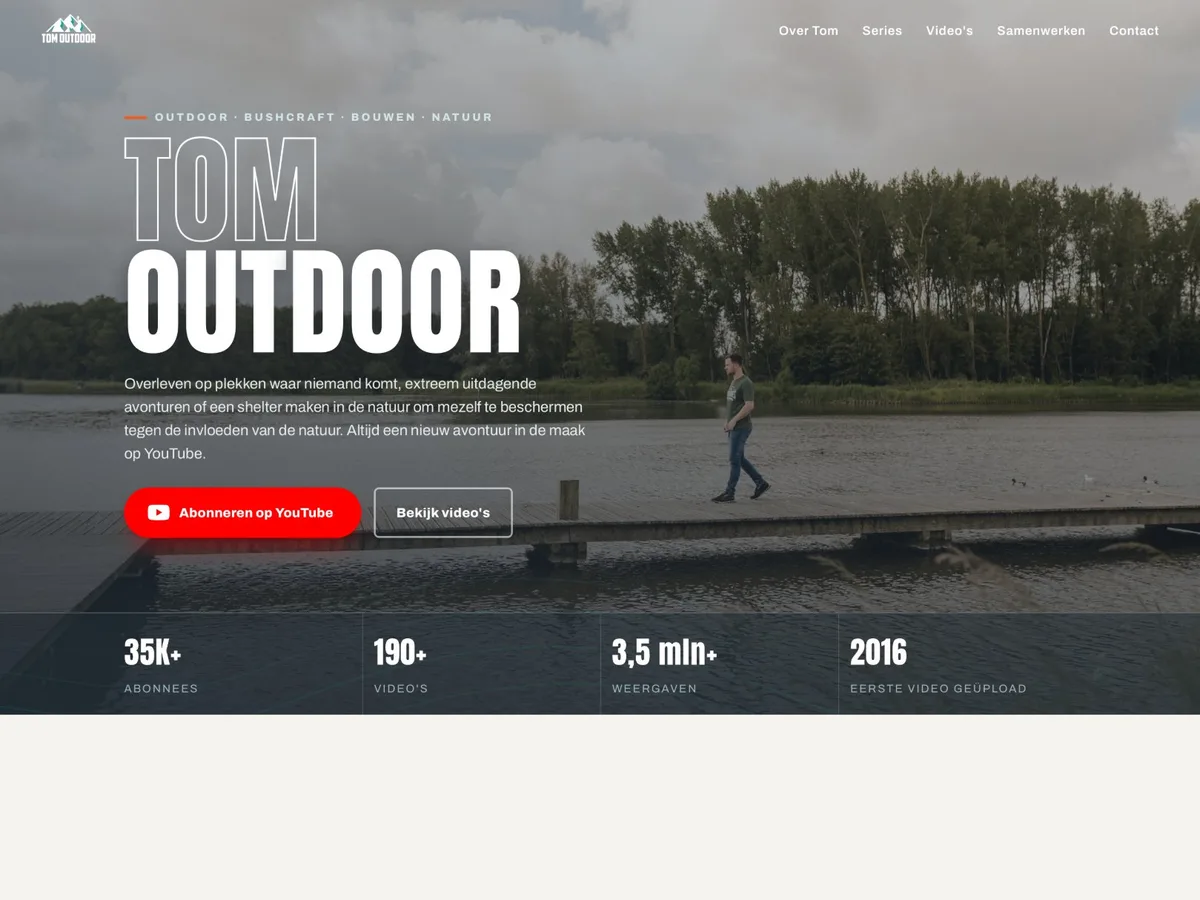 Snimka zaslona: tomoutdoor.nl